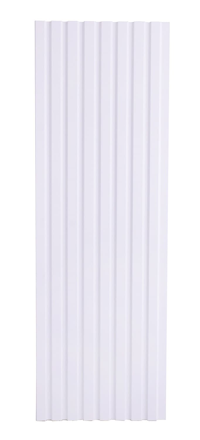 Painel Ripado Frieze Branco — Braspan
