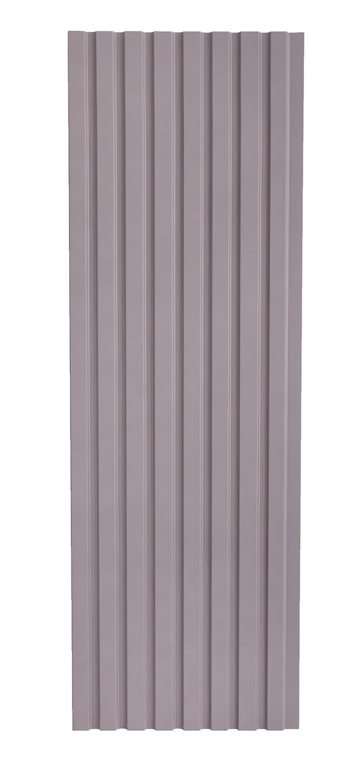 Painel Ripado Frieze Cinza — Braspan